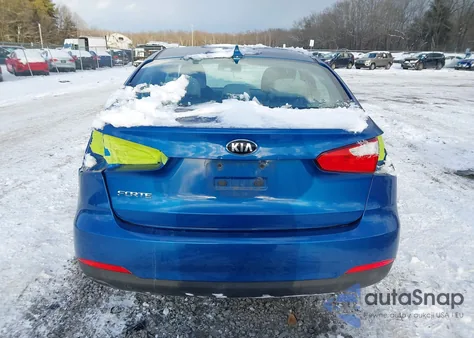 2014 Kia Forte Lx from USA, damaged, VIN KNAFX4A6XE5155789